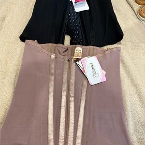 Black and Mauve Waist Trainers